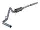 3-Inch Stainless Steel Single Exhaust System; Side Exit (15-18 5.3L Sierra 1500)