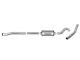 3.50-Inch Aluminized Steel Single Exhaust System; Side Exit (11-14 F-150 Raptor)