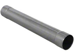 4x27-Inch Aluminized Steel Diesel Muffler Replacement Pipe (Universal; Some Adaptation May Be Required)