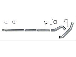 5-Inch Aluminized Steel Muffler Delete Single Exhaust System; Side Exit (04.5-07 5.9L RAM 2500)