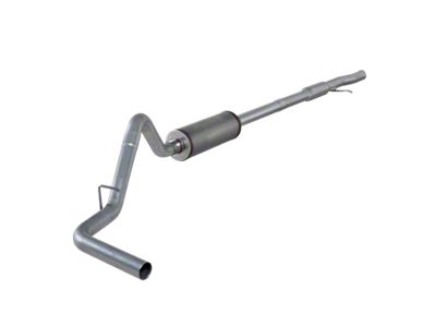 3-Inch Aluminized Steel Single Exhaust System; Side Exit (09-13 4.8L Sierra 1500)