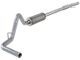 3-Inch Aluminized Steel Single Exhaust System; Side Exit (15-18 4.3L Sierra 1500)