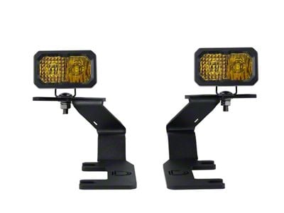 Diode Dynamics Stage Series SS2 Sport LED Ditch Light Kit; Yellow Combo (15-22 Canyon)