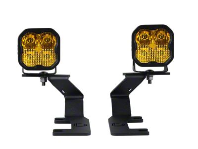 Diode Dynamics Stage Series SS3 Pro LED Ditch Light Kit; Yellow Combo (15-22 Canyon)