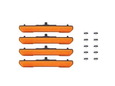 Diode Dynamics Standard LED Side Marker Lights; Amber (23-25 Canyon)