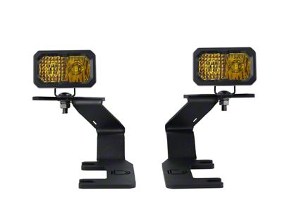 Diode Dynamics Stage Series SS2 Pro LED Ditch Light Kit; Yellow Combo (15-22 Colorado)