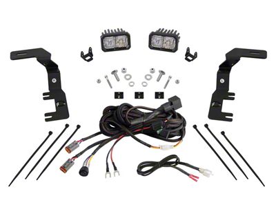 Diode Dynamics Stage Series C2 Pro LED Ditch Light Kit; White Combo (23-24 Colorado)