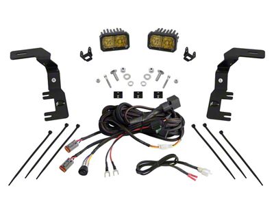 Diode Dynamics Stage Series C2 Pro LED Ditch Light Kit; Yellow Combo (23-24 Colorado)