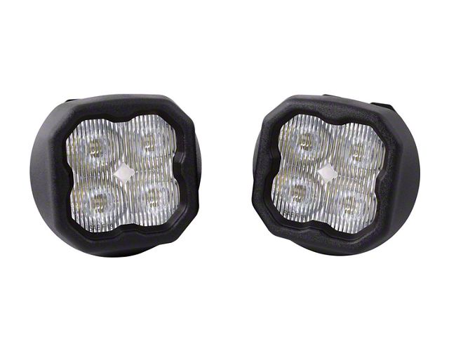 Diode Dynamics Worklight SS3 Pro Type GM LED Fog Light Kit; White SAE Fog (15-22 Colorado, Excluding Bison)