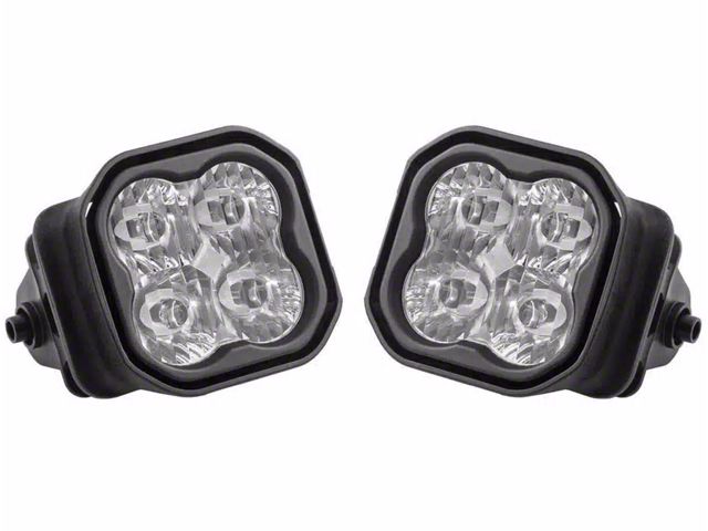 Diode Dynamics SS3 Max Type F2 ABL LED Fog Light Kit; White SAE Fog (15-20 F-150, Excluding Raptor)