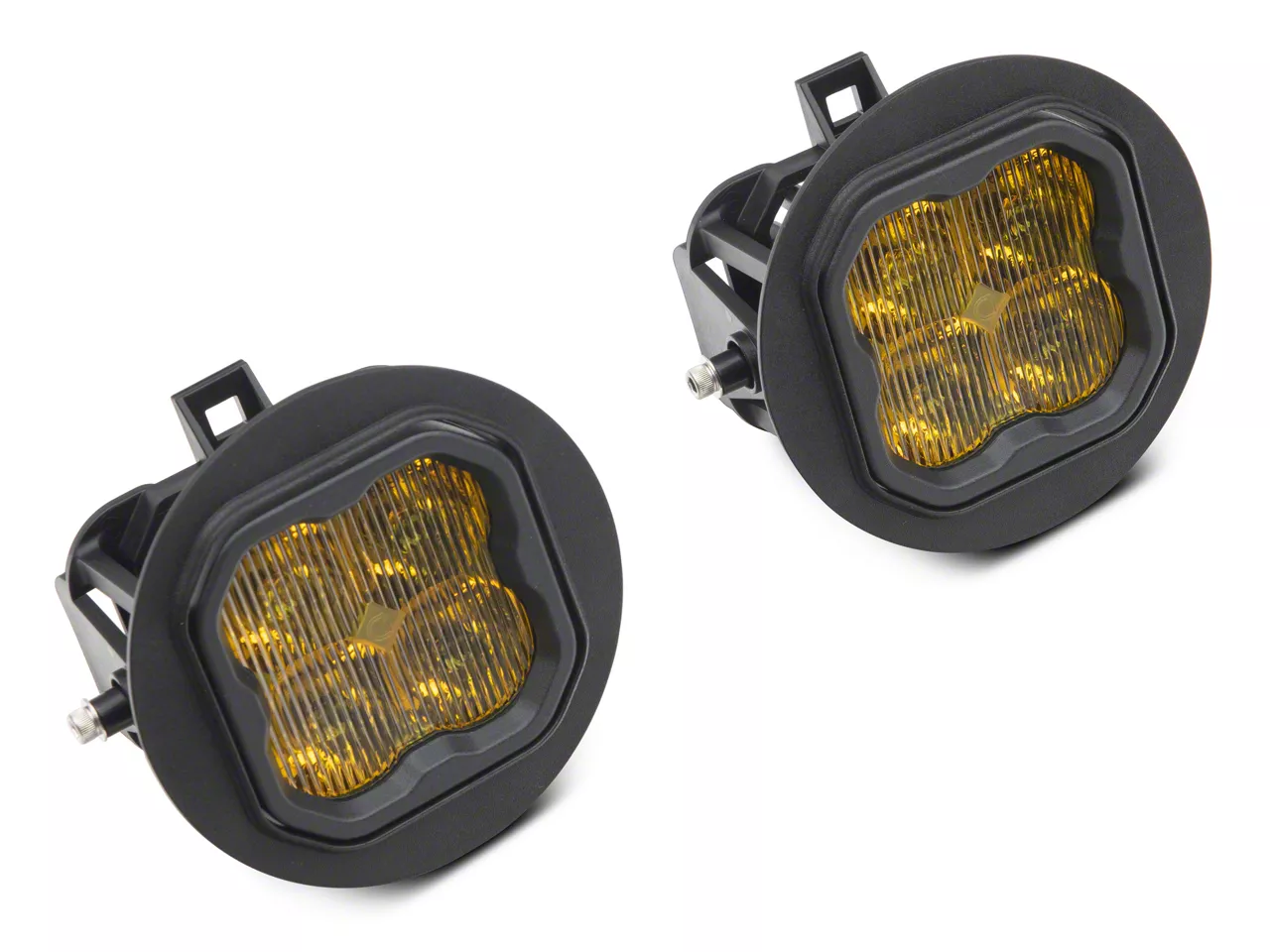 Diode Dynamics F-150 SS3 Pro Type FT LED Fog Light Kit; Yellow SAE Fog ...