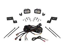 Diode Dynamics Stage Series SSC2 Sport Backlit LED Ditch Light Kit; White Combo (21-24 F-150)