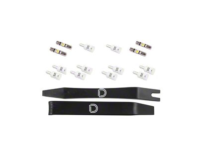 Diode Dynamics Stage 2 LED Interior Lighting Kit; Cool White (10-14 F-150 Raptor)