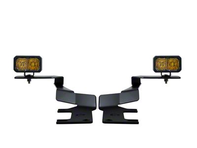 Diode Dynamics Stage Series C2 Pro LED Ditch Light Kit; Yellow Combo (17-22 F-250 Super Duty)