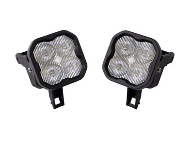 Diode Dynamics SS3 Max Type SDX LED Fog Light Kit; White SAE Fog (99-10 F-250 Super Duty)