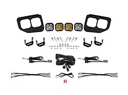 Diode Dynamics SS3 Sport LED Fog Light Kit; Yellow SAE Fog (20-22 F-250 Super Duty)