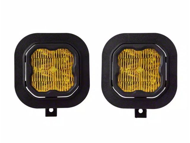 Diode Dynamics SS3 Sport Type SD ABL LED Fog Light Kit; Yellow SAE Fog (11-16 F-350 Super Duty)