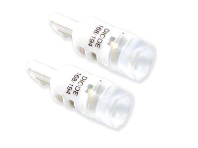 Diode Dynamics Warm White LED Side Marker Light Bulbs; 194 HP3 (11-16 F-350 Super Duty)