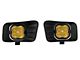 Diode Dynamics SS3 Max Type ABL Horizontal LED Fog Light Kit; Yellow SAE Fog (09-12 RAM 1500)