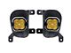 Diode Dynamics SS3 Pro Vertical LED Fog Light Kit; Yellow SAE Fog (13-18 RAM 1500, Excluding Rebel)