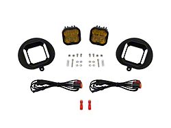 Diode Dynamics SS3 Sport LED Fog Light Kit; Yellow SAE Fog (03-09 RAM 2500)