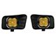 Diode Dynamics SS3 Pro Horizontal LED Fog Light Kit; Yellow SAE Fog (10-18 RAM 3500)