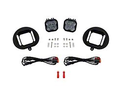 Diode Dynamics SS3 Sport LED Fog Light Kit; White SAE Fog (03-09 RAM 3500)