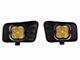 Diode Dynamics SS3 Sport Type ABL Horizontal LED Fog Light Kit; Yellow SAE Fog (10-18 RAM 3500)