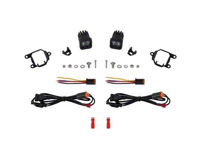 Diode Dynamics SSC1 LED Fog Light Kit; White SAE Fog (24-25 Ranger)