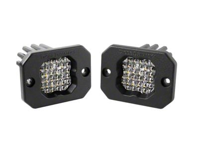 Diode Dynamics Stage Series C1R Flush Mount LED Pod Lights; White Flood (Universal; Some Adaptation May Be Required)