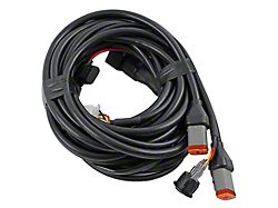 Diode Dynamics Dual Output 4-Pin Wiring Harness; Heavy Duty