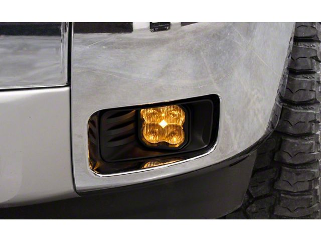 Diode Dynamics SS3 Pro Type CH LED Fog Light Kit; Yellow SAE Fog (07-15 Silverado 1500)