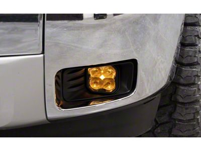 Diode Dynamics SS3 Max ABL Type CH LED Fog Light Kit; Yellow SAE Fog (07-14 Silverado 3500 HD)