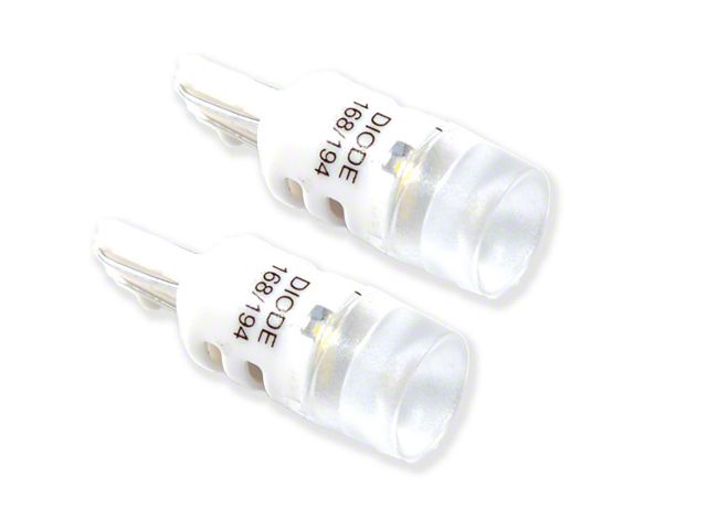 Diode Dynamics Cool White LED Map Light Bulbs; 194 HP3 (11-16 F-250 Super Duty)