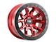 Dirty Life DT-1 Crimson Candy Red 8-Lug Wheel; 17x9; -12mm Offset (03-09 RAM 2500)