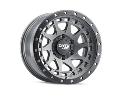 Dirty Life Enigma Pro Satin Graphite 8-Lug Wheel; 17x9; -12mm Offset (03-09 RAM 2500)