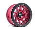 Dirty Life Enigma Race Crimson Candy Red 8-Lug Wheel; 17x9; -12mm Offset (03-09 RAM 3500 SRW)