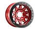 Dirty Life Roadkill Race Crimson Candy Red Beadlock 8-Lug Wheel; 17x9; -14mm Offset (03-09 RAM 3500 SRW)