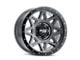 Dirty Life Theory Satin Gunmetal 8-Lug Wheel; 18x9; 0mm Offset (03-09 RAM 3500 SRW)