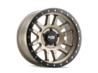 Dirty Life Canyon Pro Satin Gold 6-Lug Wheel; 17x9; 0mm Offset (04-08 F-150)