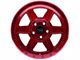Dirty Life Compound Crimson Candy Red 6-Lug Wheel; 17x9; -12mm Offset (04-08 F-150)