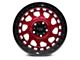 Dirty Life Enigma Race Crimson Candy Red 6-Lug Wheel; 17x9; -12mm Offset (04-08 F-150)