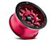 Dirty Life Enigma Race Crimson Candy Red 6-Lug Wheel; 17x9; -12mm Offset (04-08 F-150)