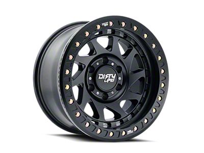 Dirty Life Enigma Race Matte Black 6-Lug Wheel; 17x9; -38mm Offset (04-08 F-150)