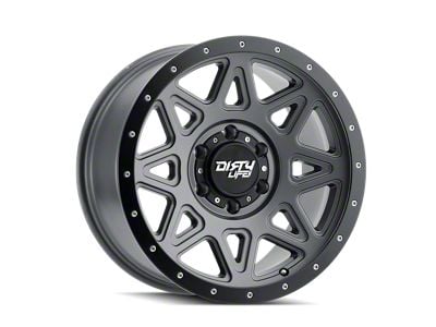 Dirty Life Theory Satin Gunmetal 6-Lug Wheel; 20x9; 0mm Offset (04-08 F-150)