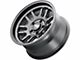 Dirty Life Canyon Matte Black 6-Lug Wheel; 17x9; -12mm Offset (07-13 Sierra 1500)