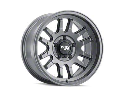 Dirty Life Canyon Satin Graphite 6-Lug Wheel; 17x9; 0mm Offset (07-13 Sierra 1500)