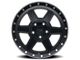 Dirty Life Compound Matte Black 6-Lug Wheel; 22x11; -25mm Offset (07-13 Sierra 1500)