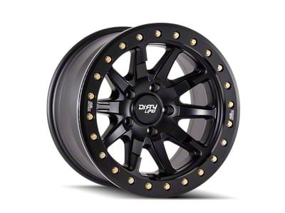 Dirty Life DT-2 Satin Black 6-Lug Wheel; 20x9; 12mm Offset (07-13 Sierra 1500)