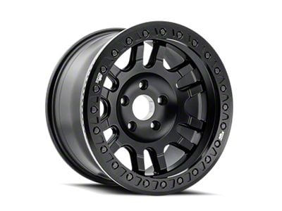 Dirty Life Canyon Race Matte Black 6-Lug Wheel; 17x9; -12mm Offset (07-13 Silverado 1500)